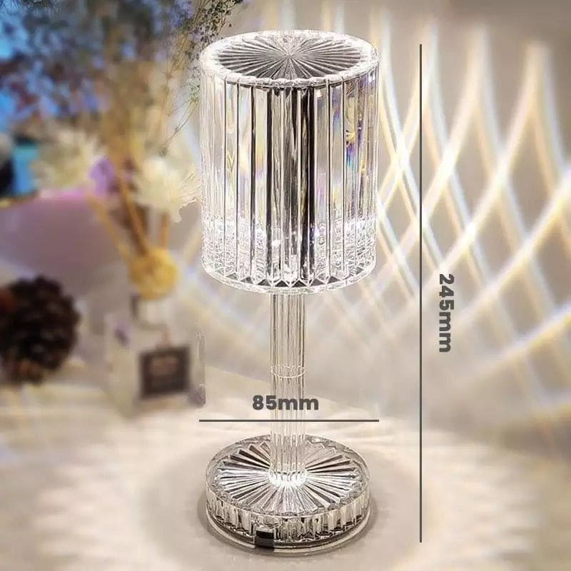 Luxury Crystal Wine Glass Lamp, Touch Control 16 Color Light Bedroom Romantic Atmosphere Lamp, Acrylic USB Rechargeable Night Light, LED Crystal Projection Table Light Luxury Crystal Wine Glass Lamp, Touch Control 16 Color Light Bedroom Romantic Atmosphere Lamp, Acrylic USB Rechargeable Night Light, LED Crystal Projection Table Light